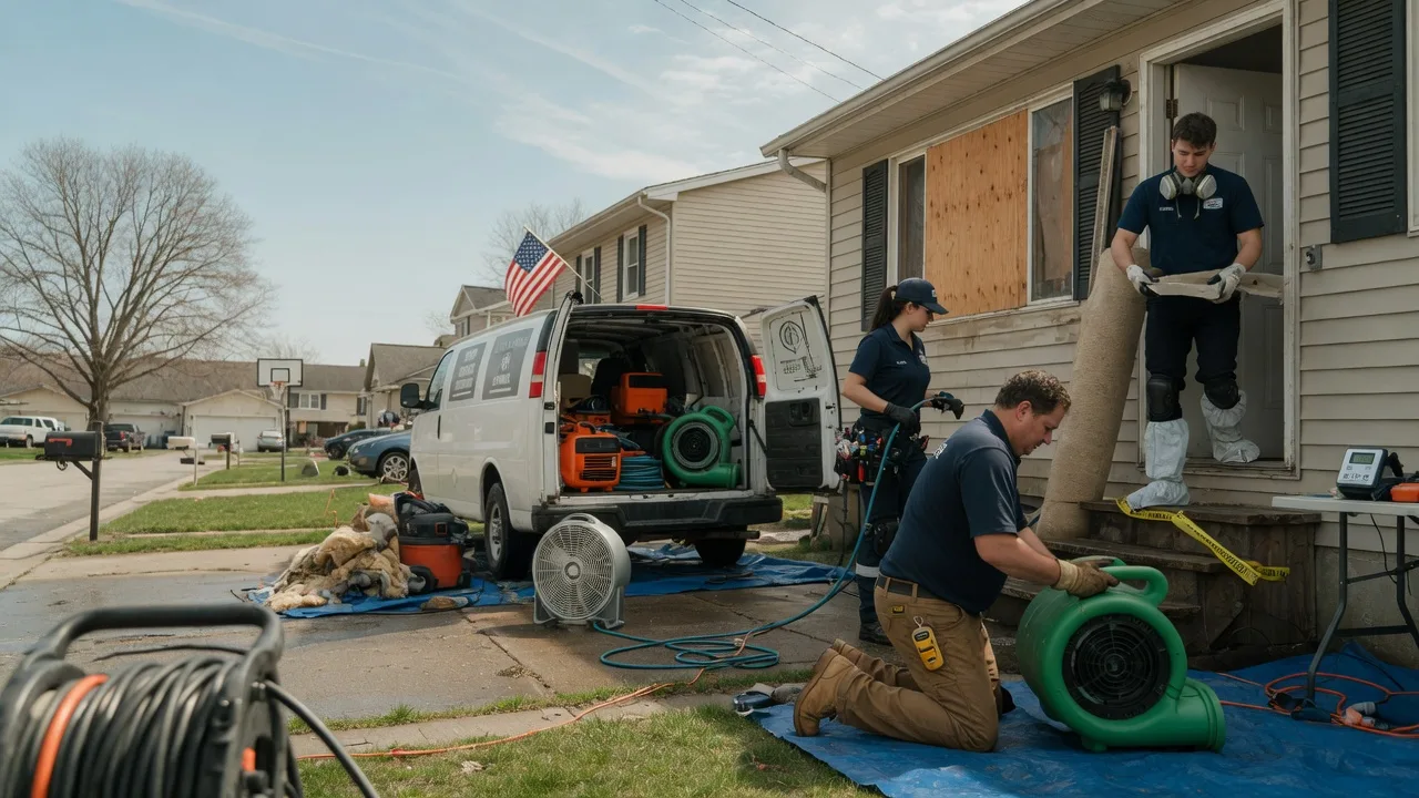 Water Damage Restoration in Dublin, OH near me